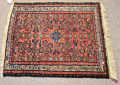 HAMADAN ORIENTAL MAT, 2' 3" X 2'