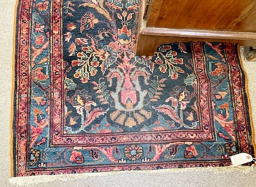 HAMADAN ORIENTAL THROW RUG, 2'