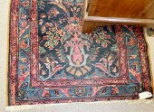 HAMADAN ORIENTAL THROW RUG, 2'