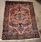 HAMADAN ORIENTAL THROW RUG, 3'