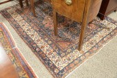 HAMADAN ORIENTAL THROW RUG, WO