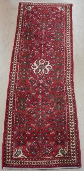 HAMADAN RUG, 2 FT 7 IN X 9 FTH
