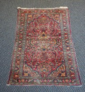 HAMADAN RUG, 4 FT 10 IN X 3 FT