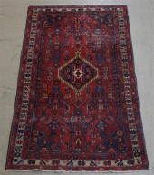 HAMADAN RUG, 6 FT 10 IN X 4 FT