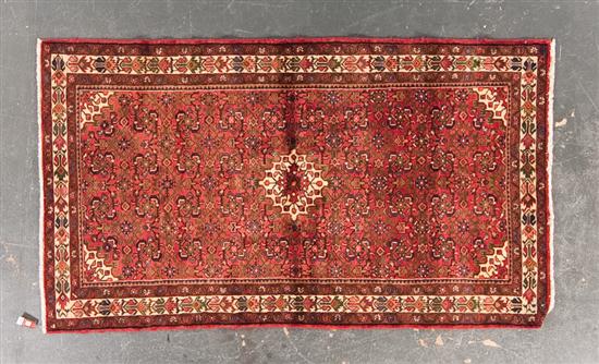 Hamadan rug Iran circa 1990 4.5 x