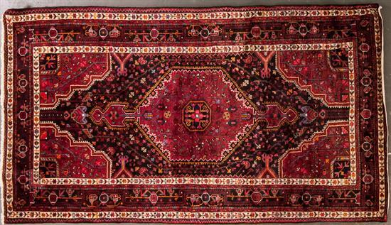 Hamadan rug, Iran, modern, 5.4 x