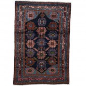 Hamadan Rug Iranian a wool Ham