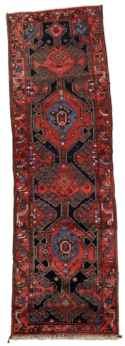 Hamadan Rug Persian, late 20th