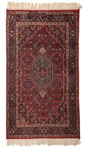 HAMADAN RUG20th century, green
