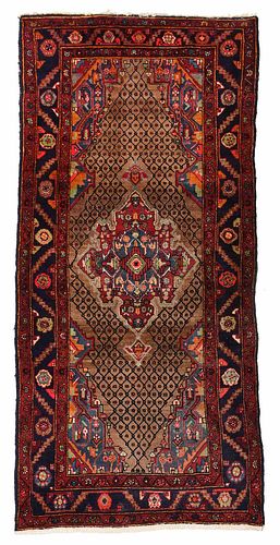 HAMADAN RUG20th century, tan