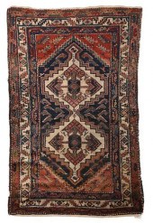 HAMADAN RUG20th century, two w