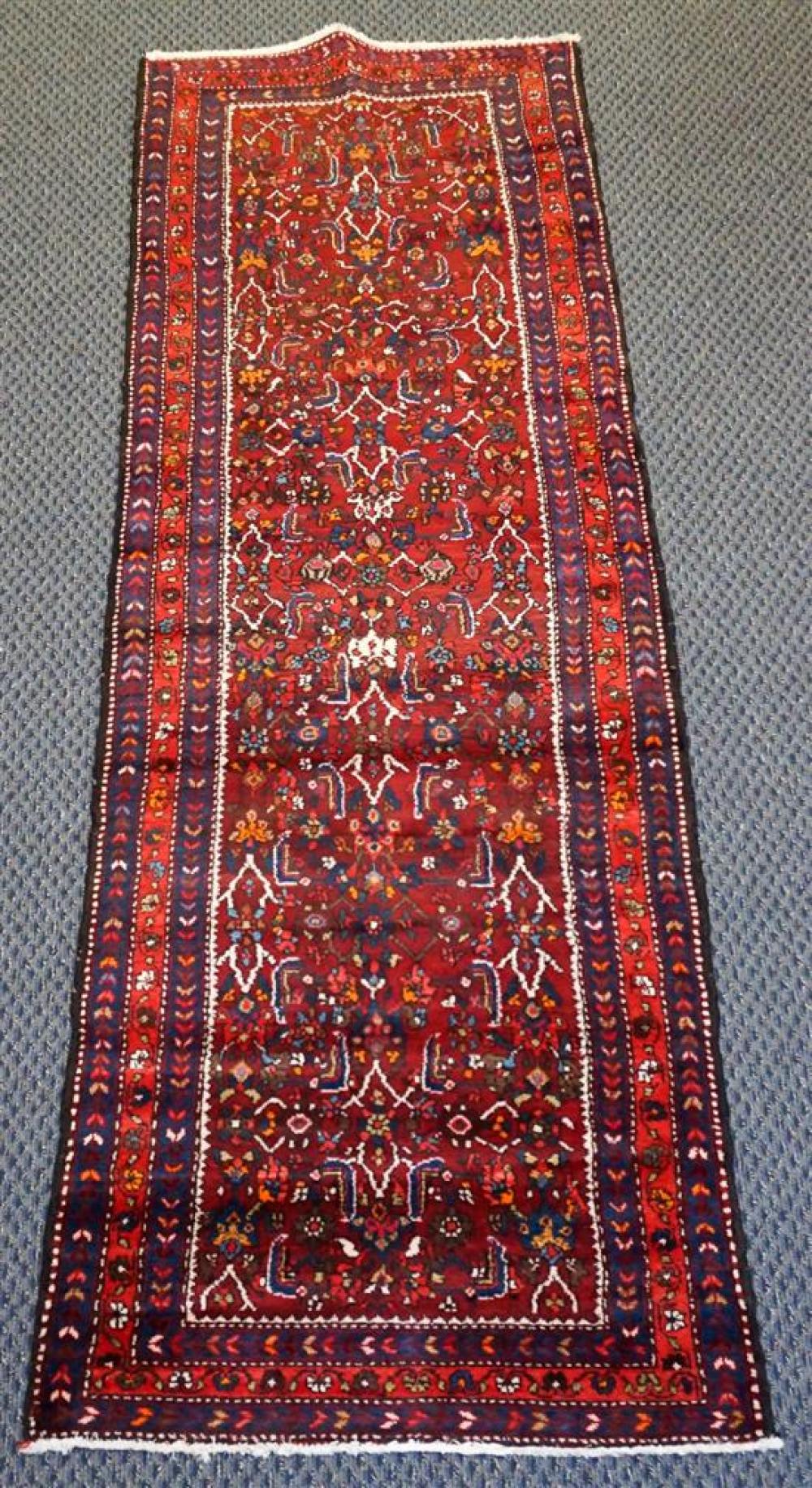 HAMADAN RUNNER, 10 FT X 3 FTHamadan
