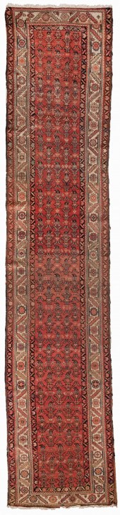 HAMADAN RUNNER: 3'1" X 14'5" F