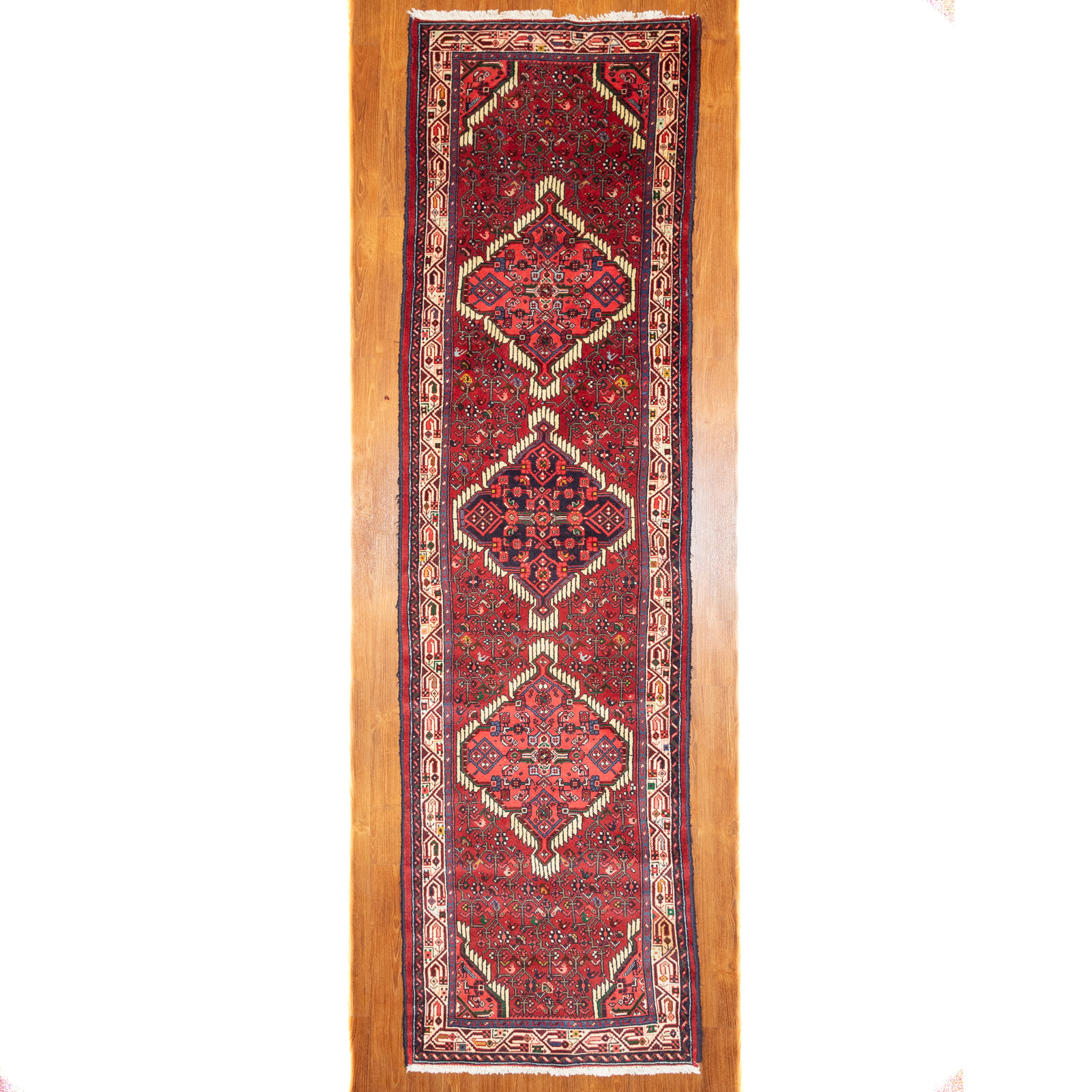 HAMADAN RUNNER, PERSIA, 2.8 X 9.7