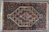 HAMADAN SCATTER RUG, 3 FT 9 IN