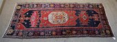 HAMADAN SCATTER RUG. 7 FT 9 IN