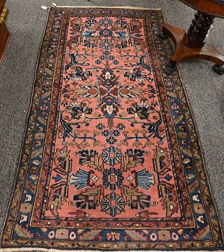 HAMADEN ORIENTAL THROW RUG, 3' 8" X