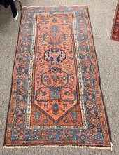 HAMADEN ORIENTAL THROW RUG 3'