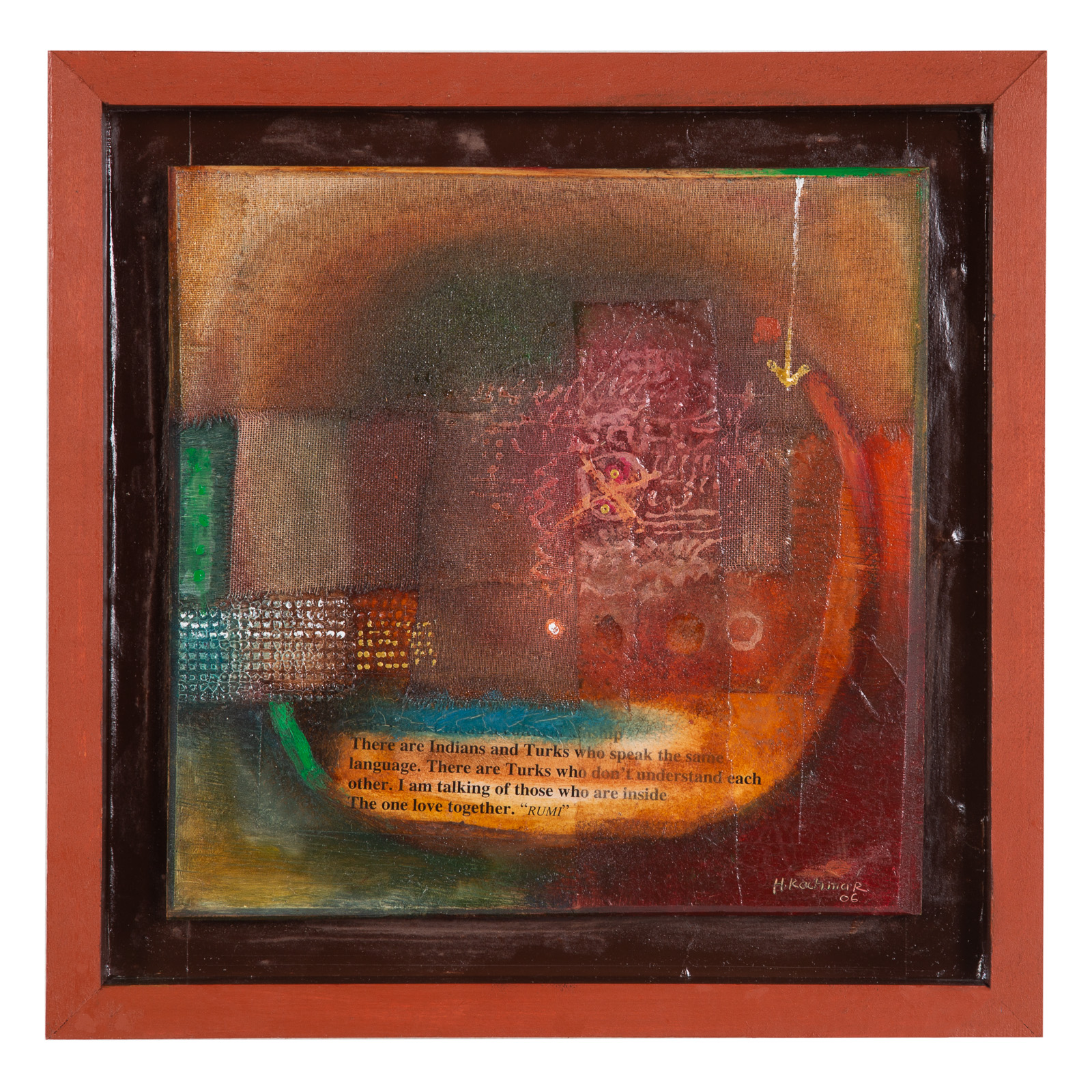 HAMID KACHMAR. "RUMI II," MIXED