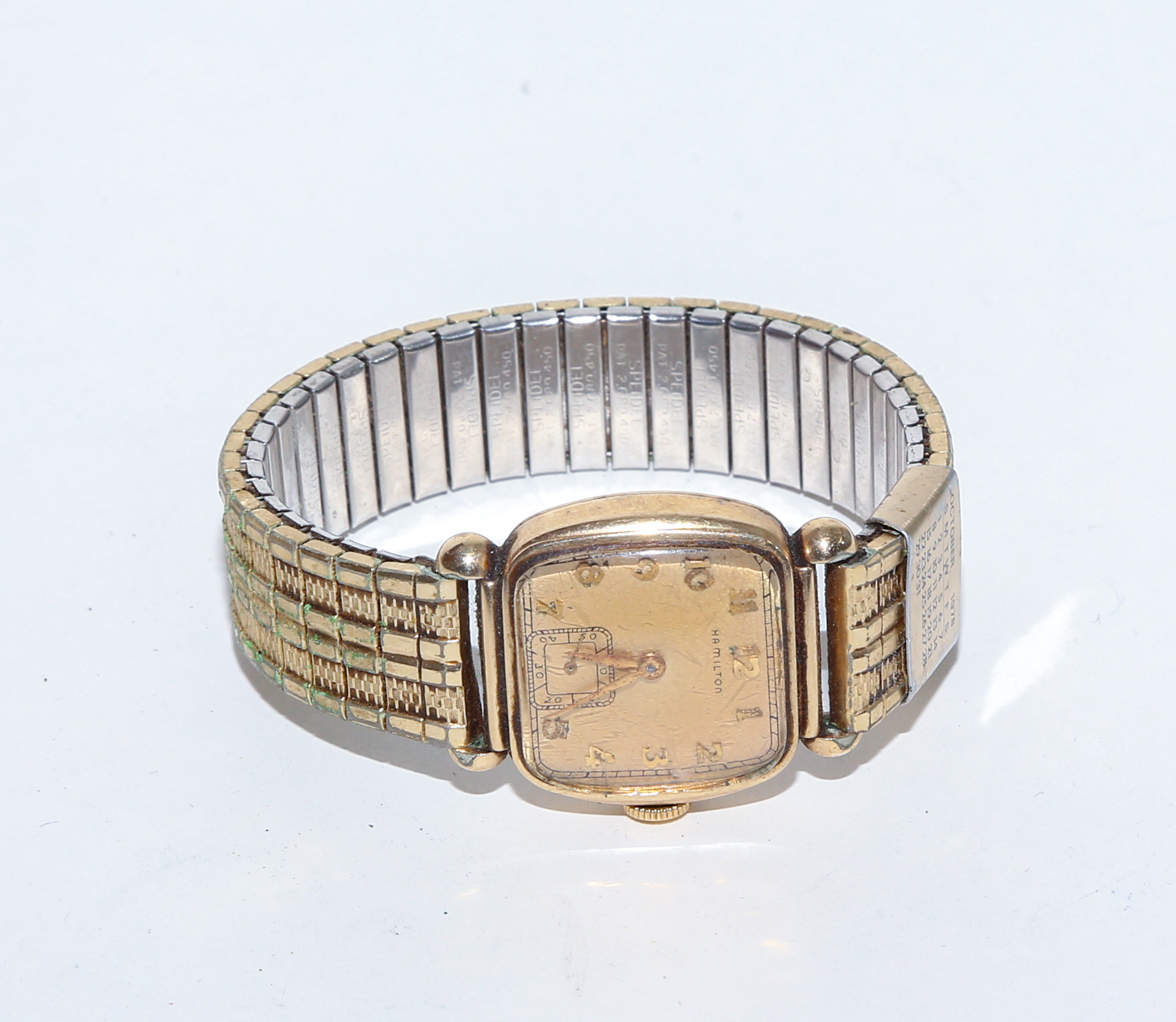 HAMILTON 10K GOLD FILL MEN'S