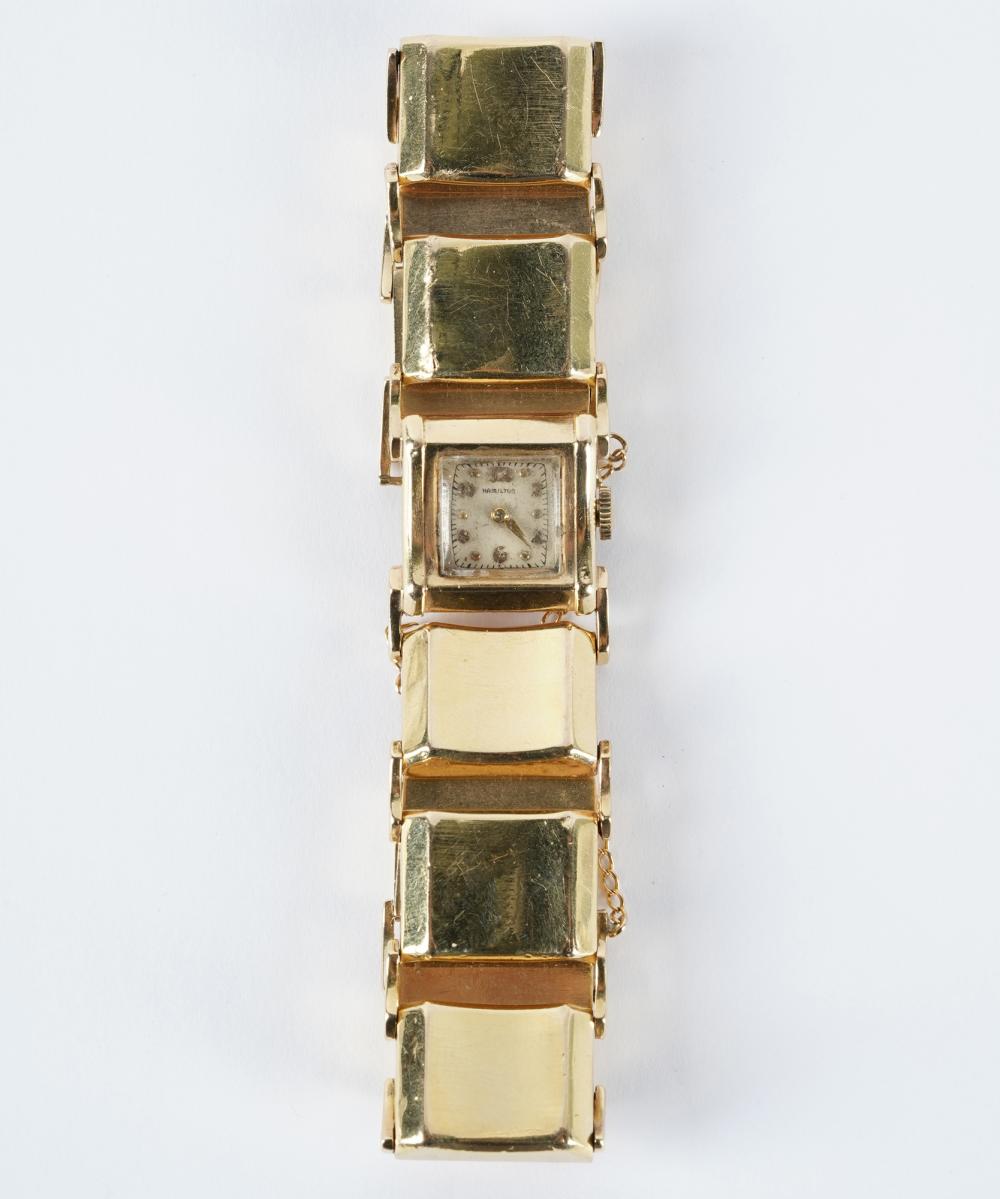 HAMILTON 14 KARAT YELLOW GOLD