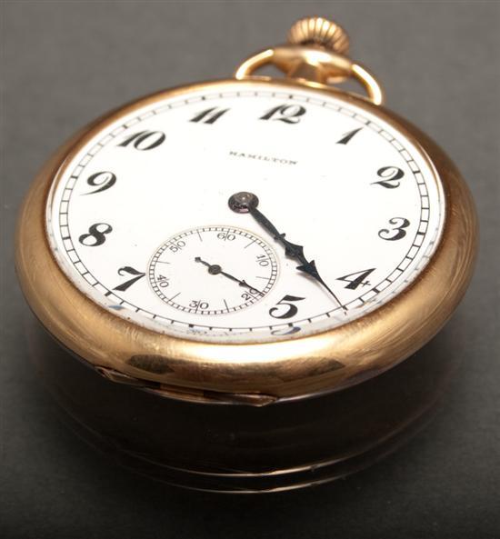 Hamilton 14K yellow gold