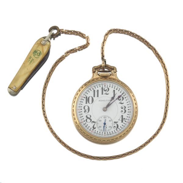 HAMILTON 992 RAILROAD WATCH IN A