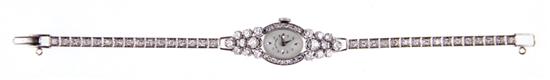 Hamilton diamond-set lady's