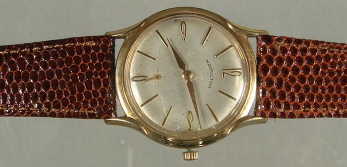 Hamilton man's wrist watch, 17j