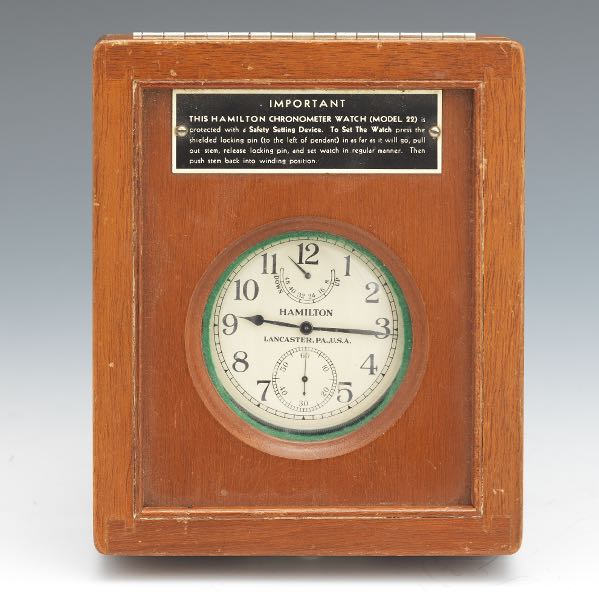HAMILTON MARINE CHRONOMETER MODEL