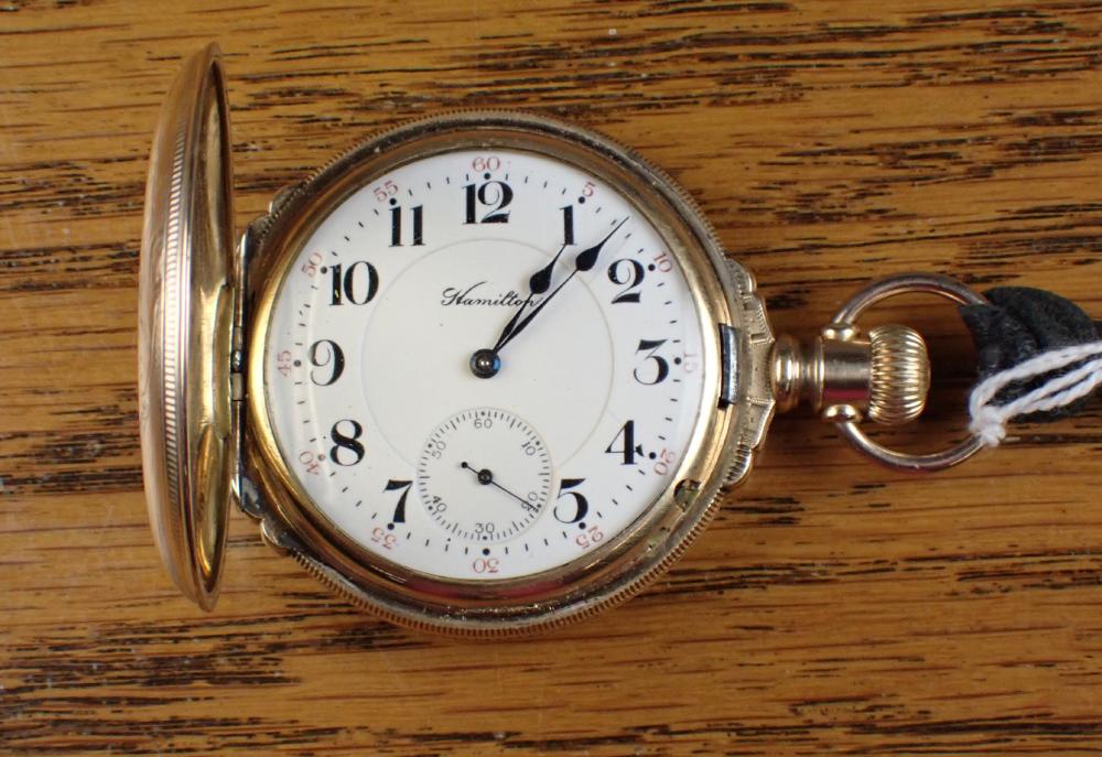 HAMILTON MODEL 4 HUNTER CASE POCKET