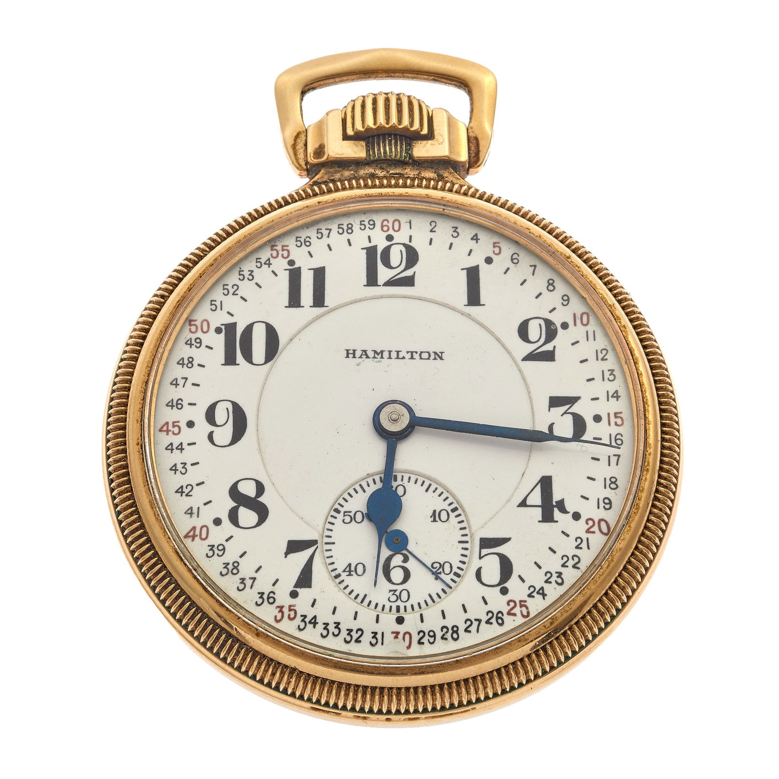 HAMILTON RAILROAD GRADE GOLD-FILLED