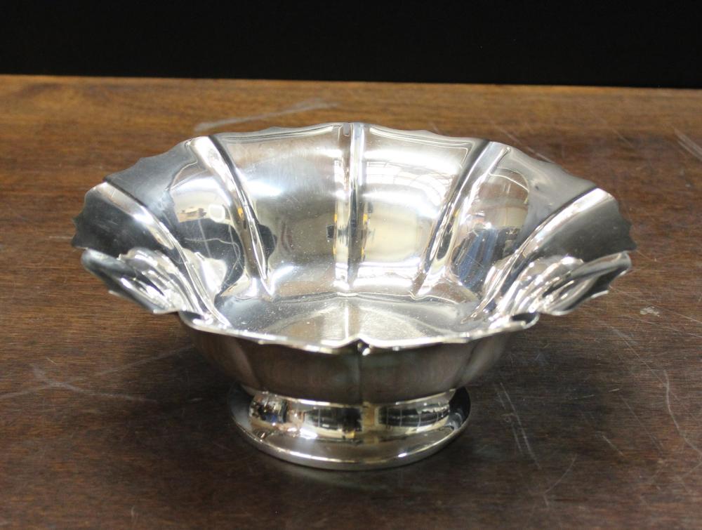 HAMILTON STERLING SILVER FOOTED