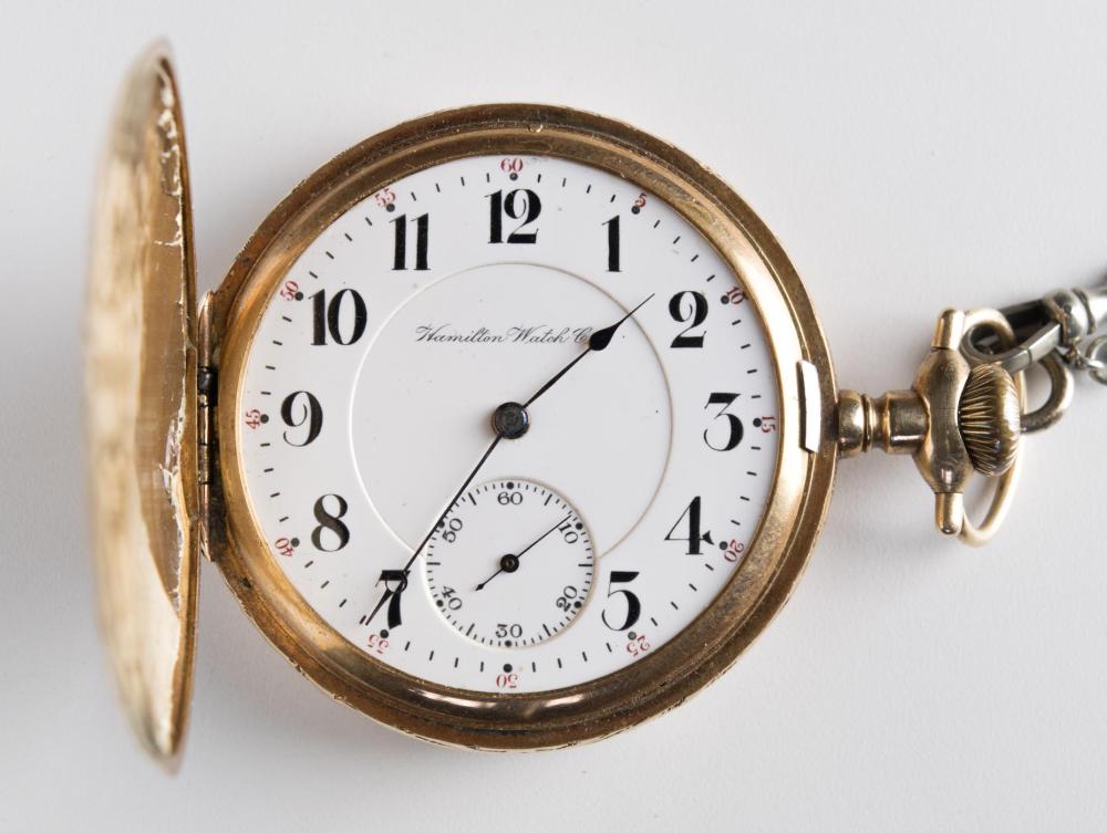 HAMILTON WATCH COMPANY GOLD