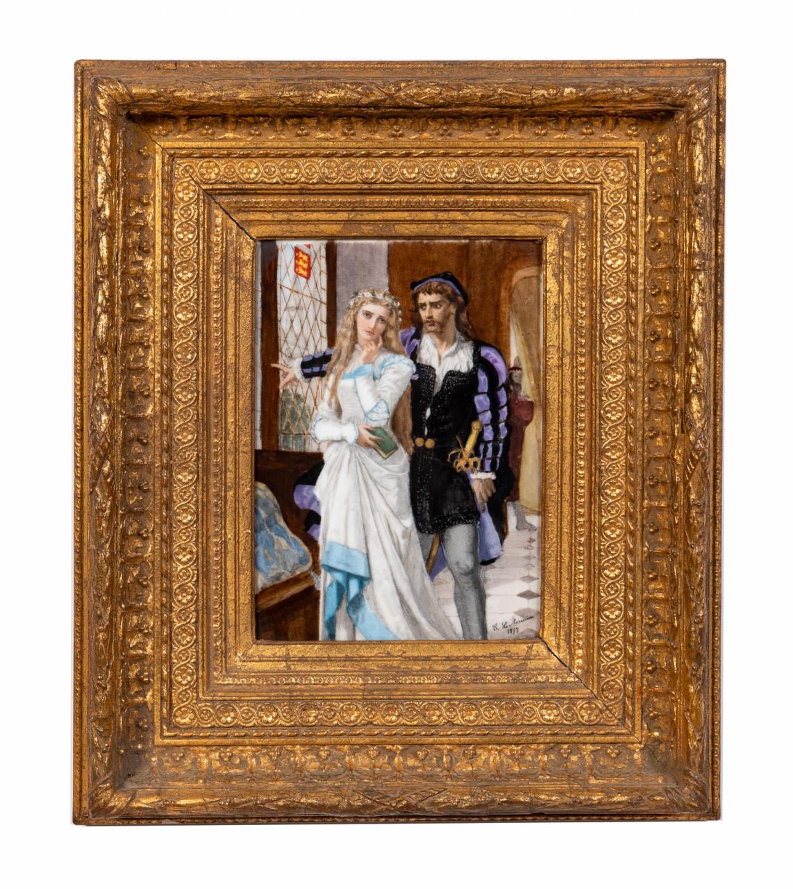 HAMLET & OPHELIA PORCELAIN