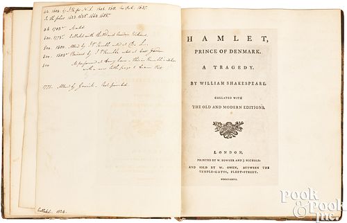 HAMLET, PRINCE OF DENMARK. A