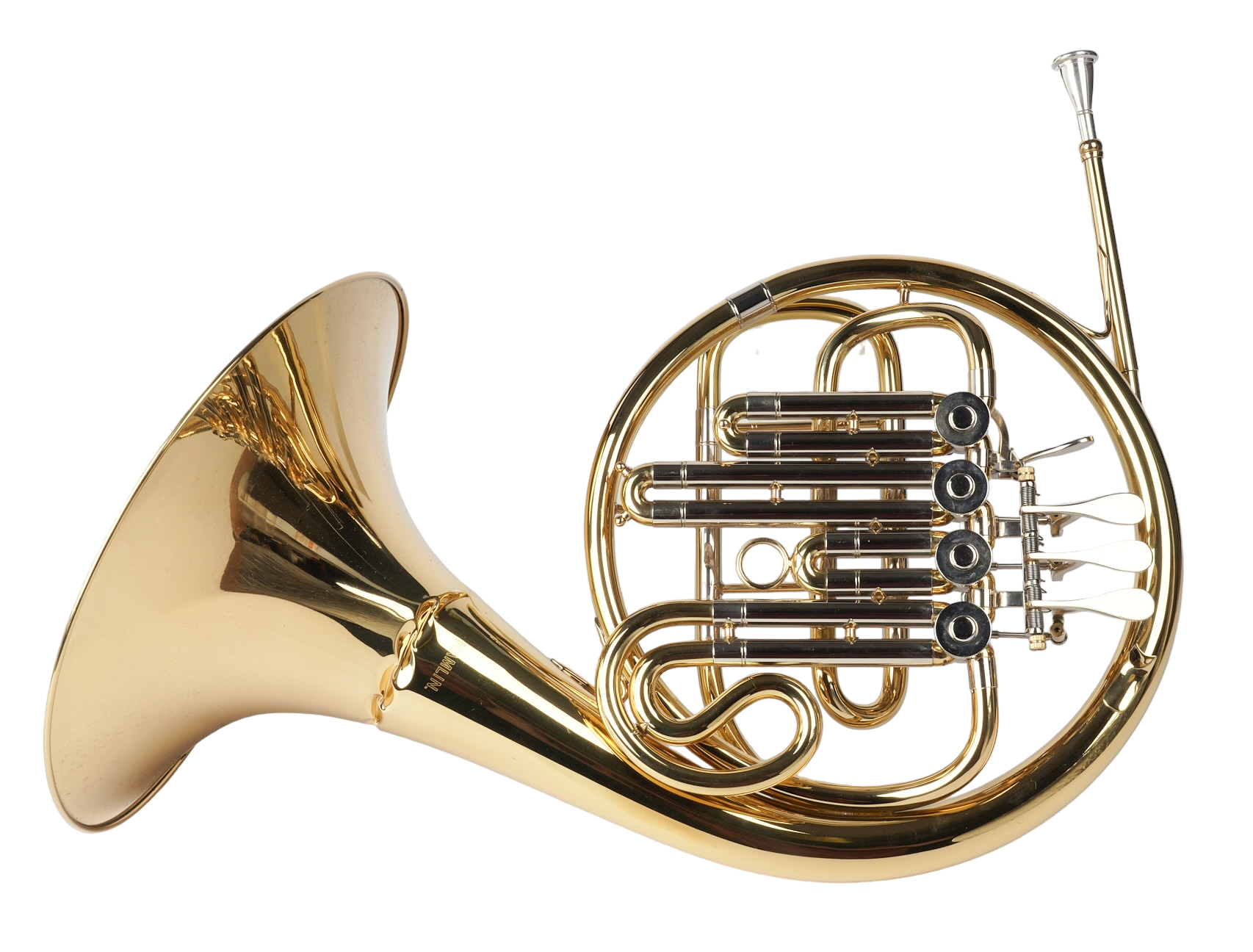 Hamlin double French Horn, dent
