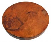 HAMMERED COPPER TABLETOP LAZY