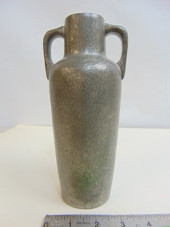 HAMMERED PEWTER VASE BY TUDRIC