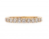 HAMMERMAN BROS. 18K GOLD AND D