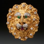 HAMMERMAN BROS. 18K GOLD, GEMS