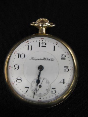 Hampden Pocketwatch openface 15