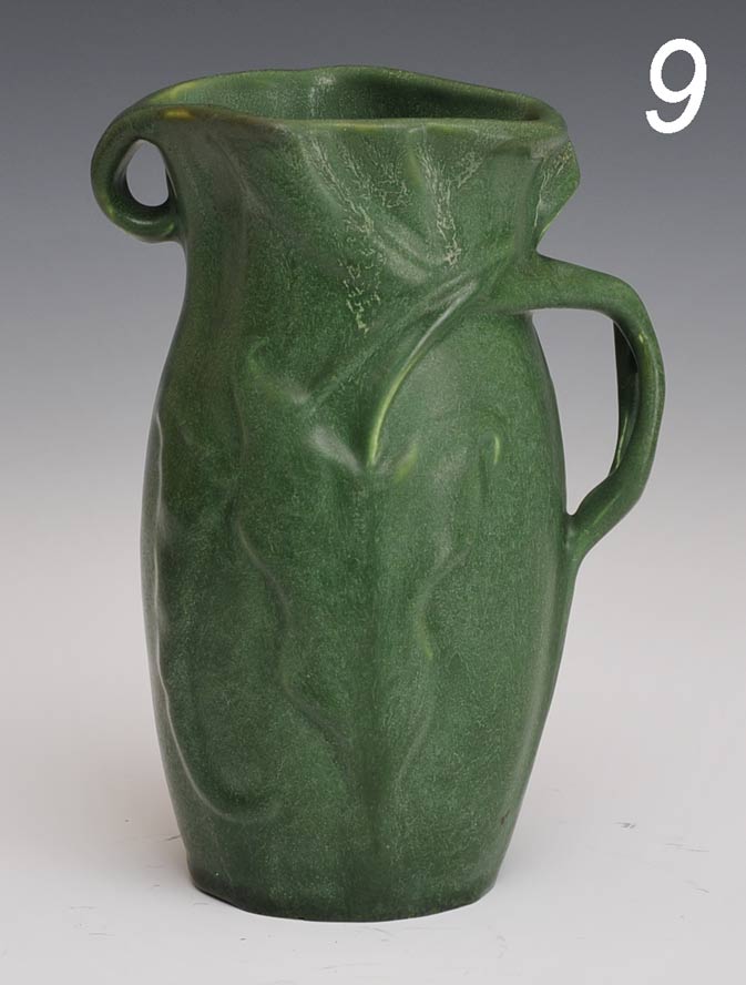 Hampshire Art Pottery Vase with Art