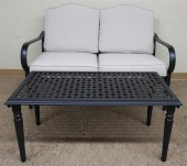HAMPTON BAY PATINATED METAL BA