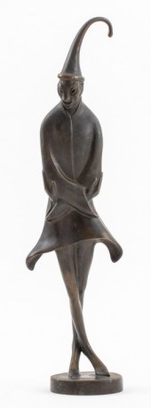 HAMSPOHN ART DECO BRONZE HARLE