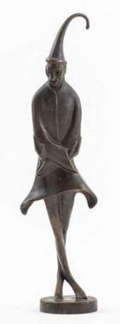 HAMSPOHN ART DECO BRONZE HARLE