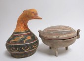HAN DYNASTY COVERED CENSER AND