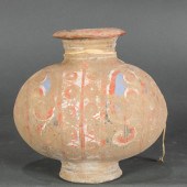 HAN DYNASTY PAINTED TERRA COTT