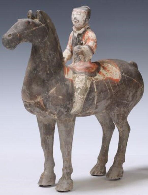 HAN DYNASTY WARRIOR ON HORSE TOMB