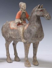 HAN DYNASTY WARRIOR ON HORSE T